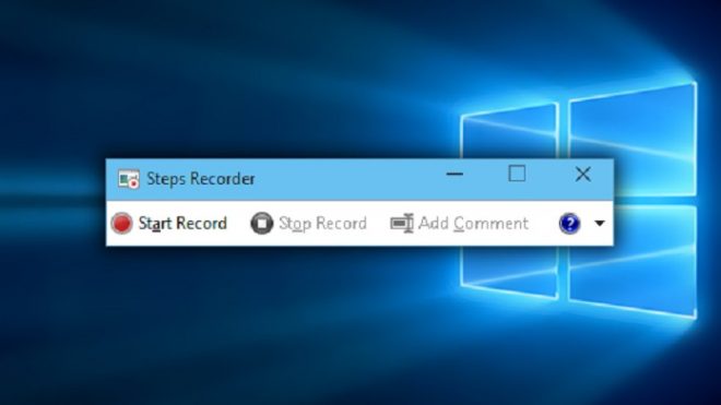 Steps recorder windows 10 что это